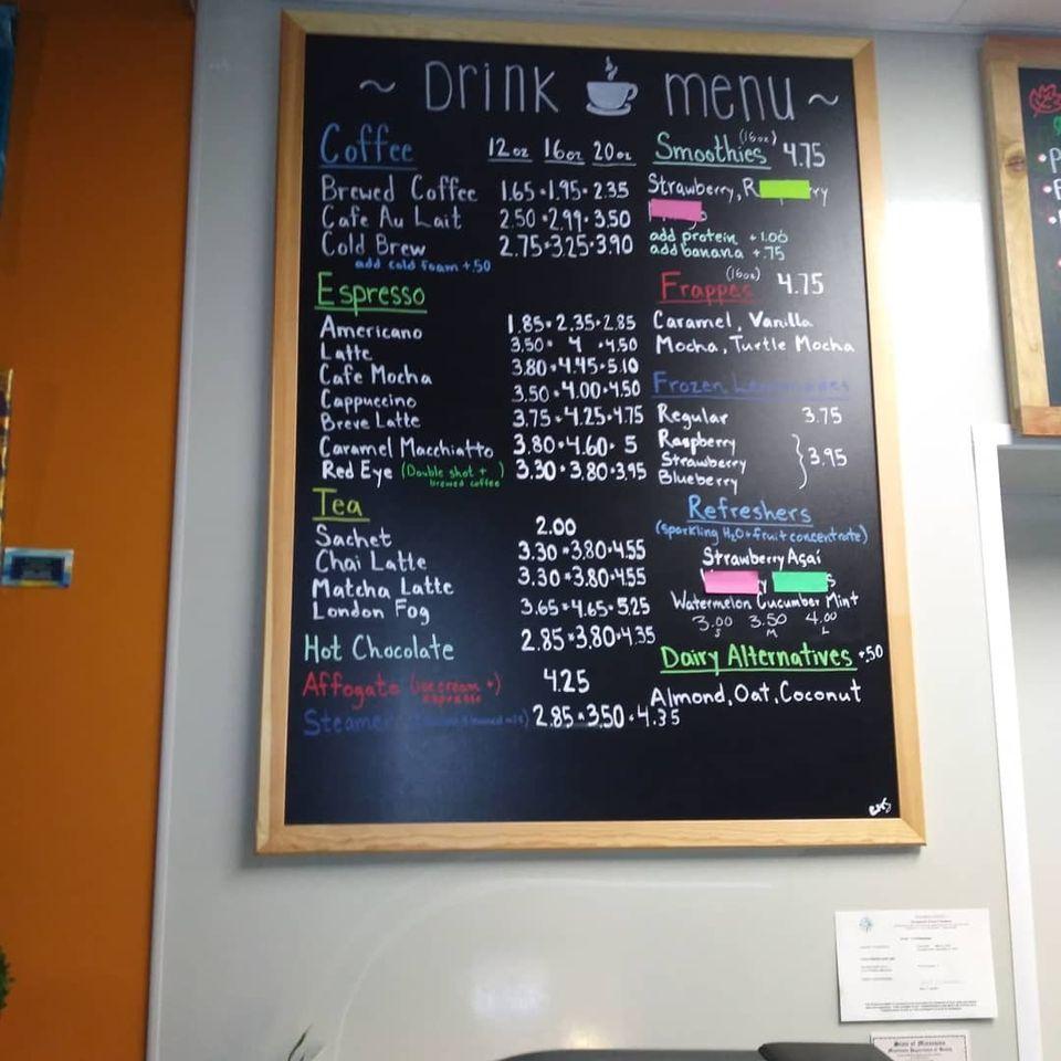 Menu at Cold Press Cafe, Cold Spring, 200 Red River Ave S