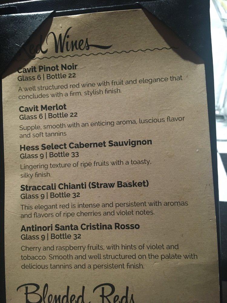 Menu at Old Town Spaghetti Store restaurant, Jackson, 550 Carriage House Dr