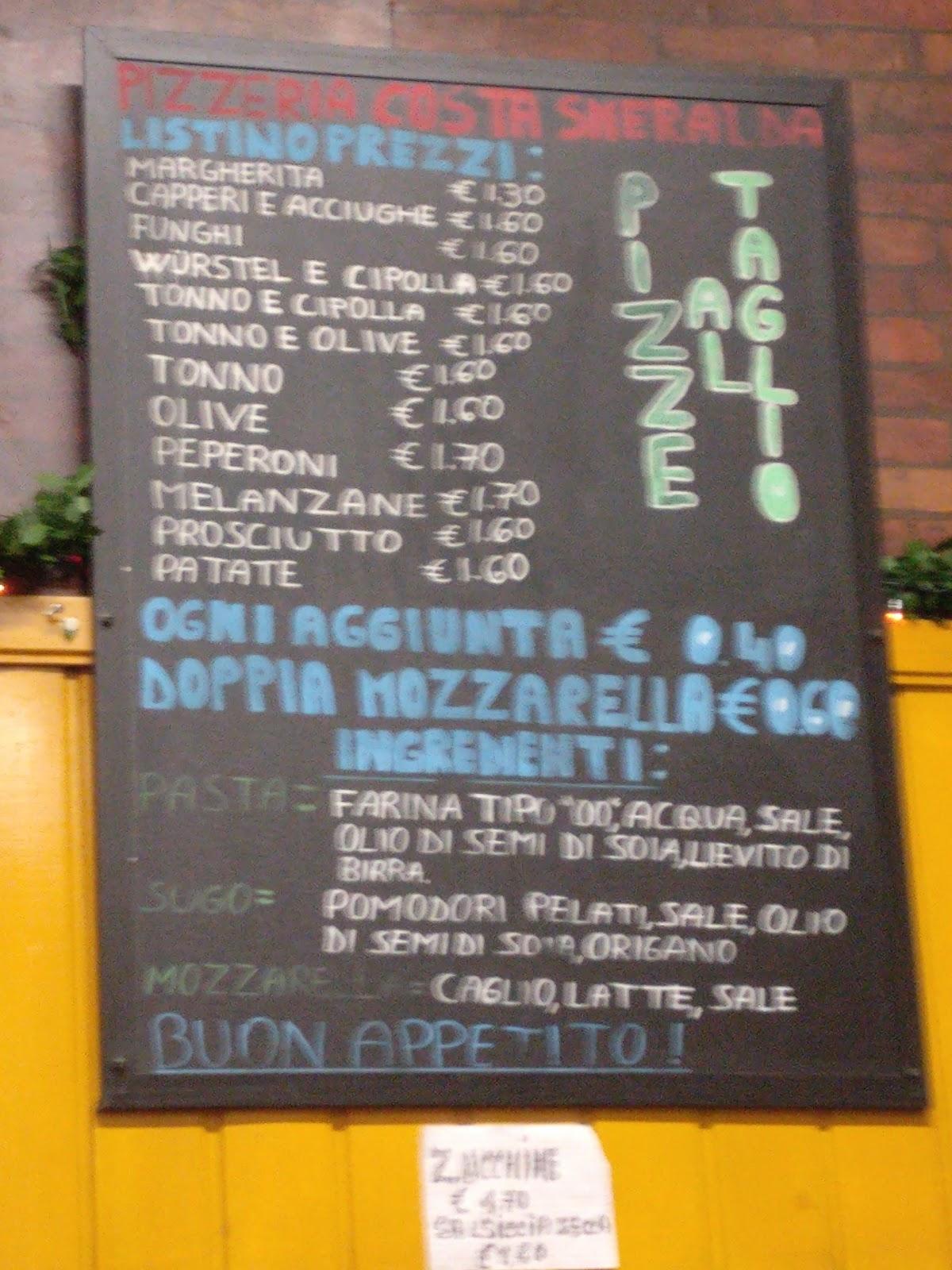 pizzeria costa smeralda da ciro