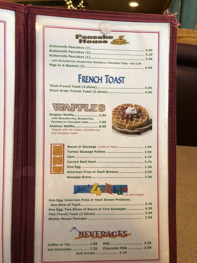 Menu at Liberty Family Restaurant, Peru