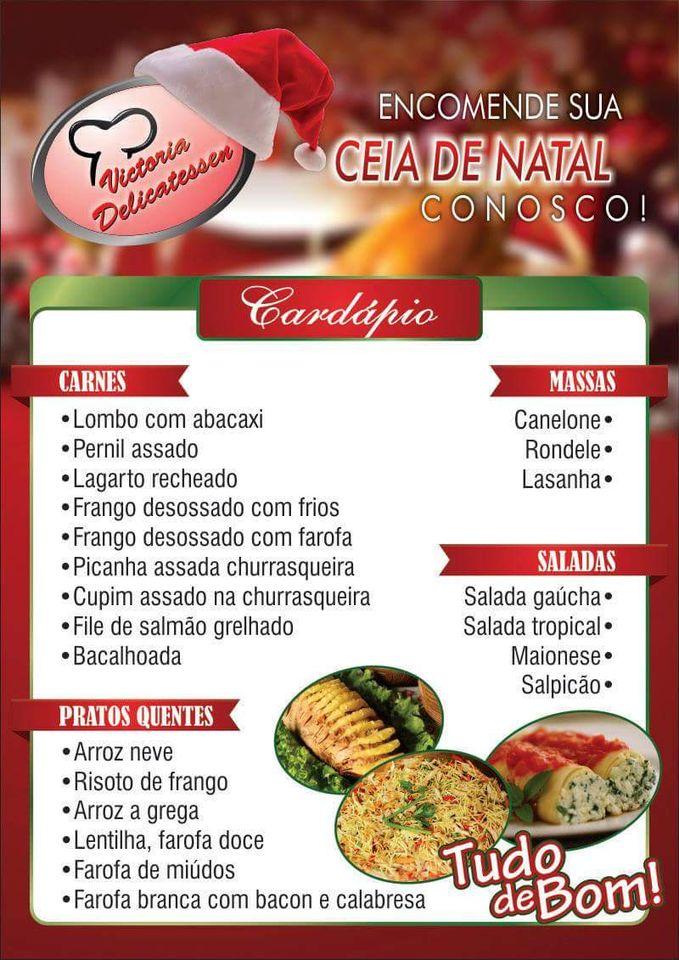 Victoria Delicatessen cardápio