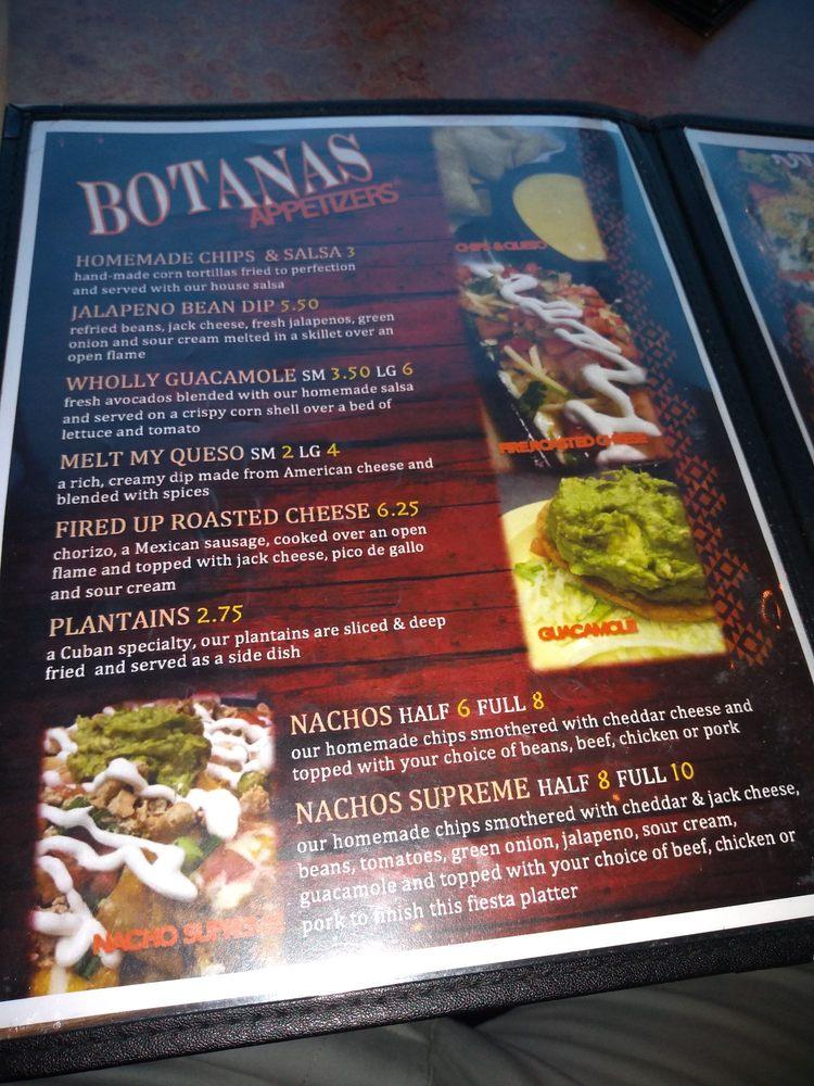 Menu at Enrique's Mexican Restaurant Inc, Ponca City