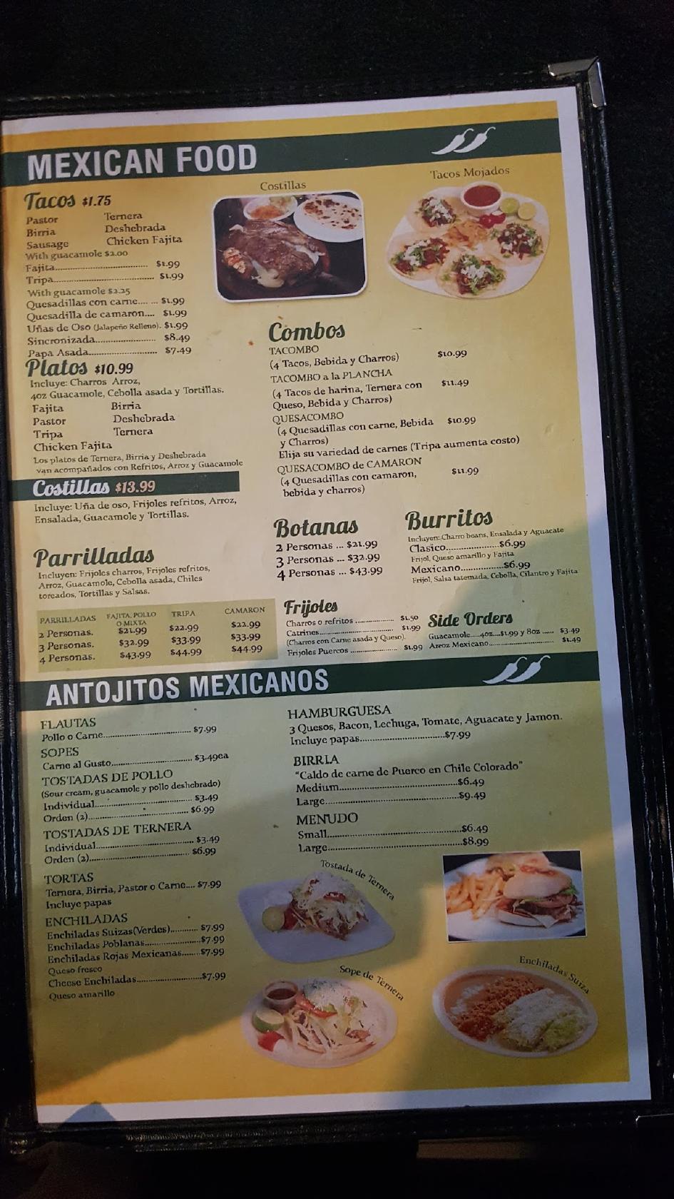 Menu at Kissi Restaurant, McAllen, 705 S 10th St