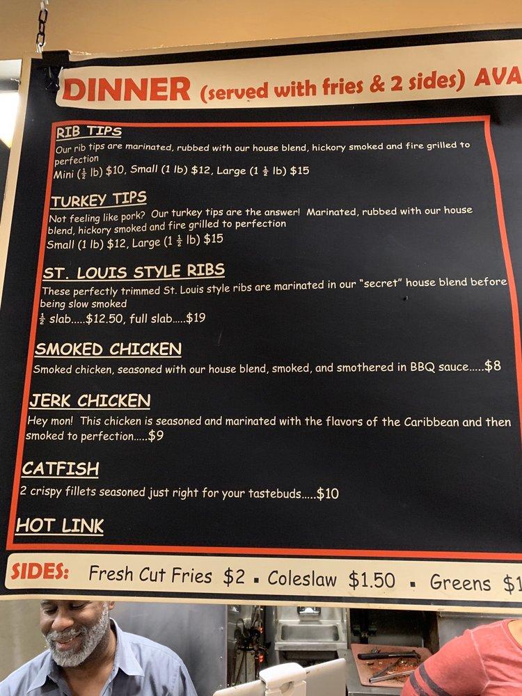 Menu at The Full Slab BBQ, Chicago, S Stony Is Ave