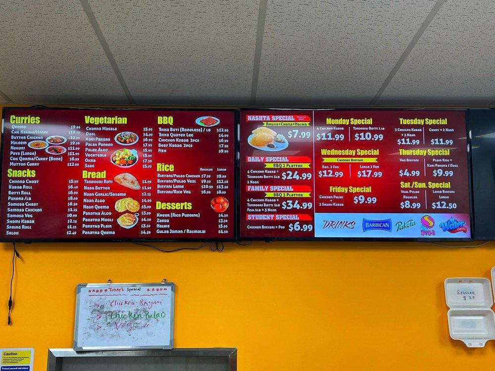 Menu at BIRYANI BOYZ restaurant, Milton