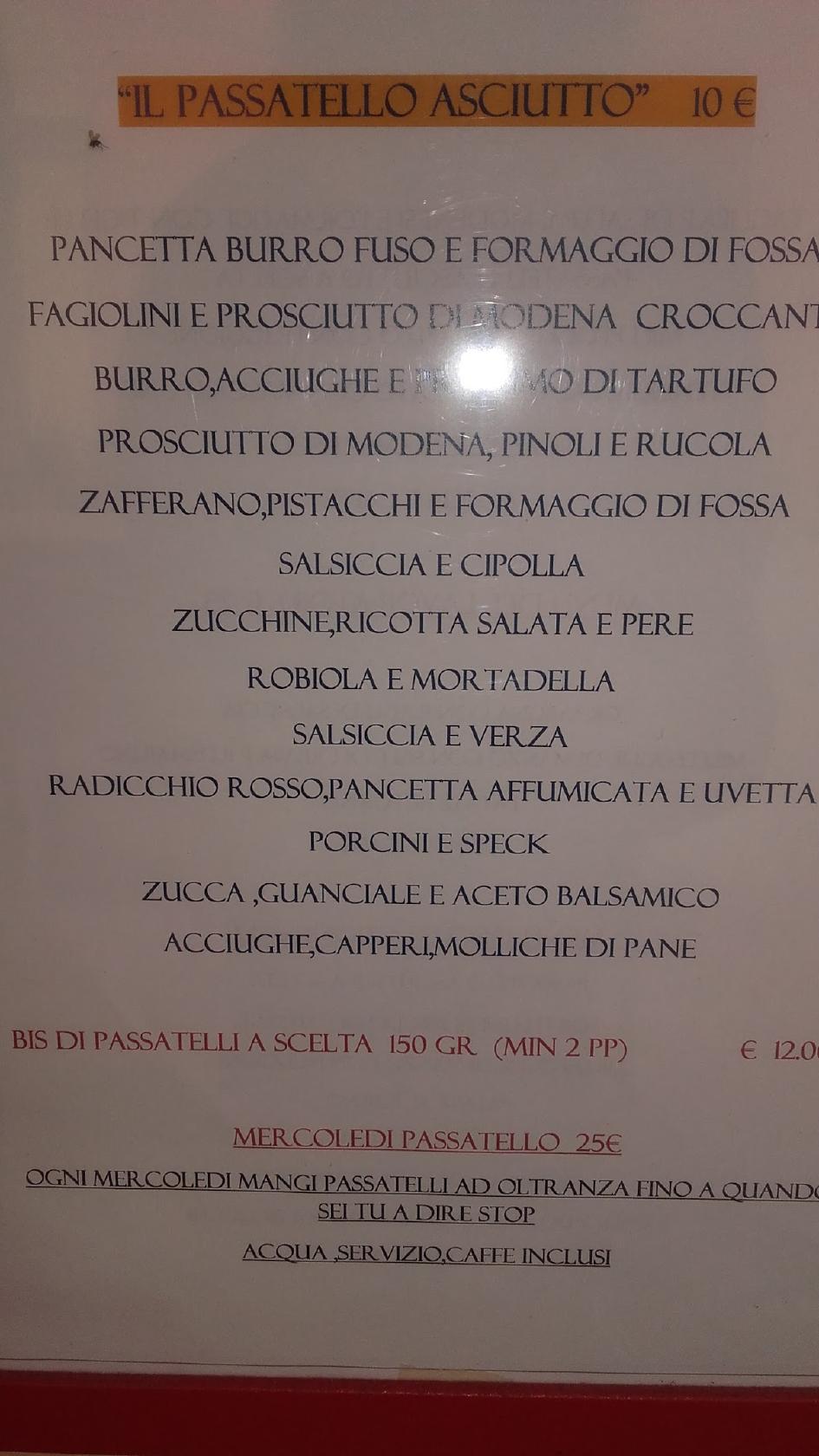 Menu Da La Piazzetta Del Gusto Ristorante Nonantola