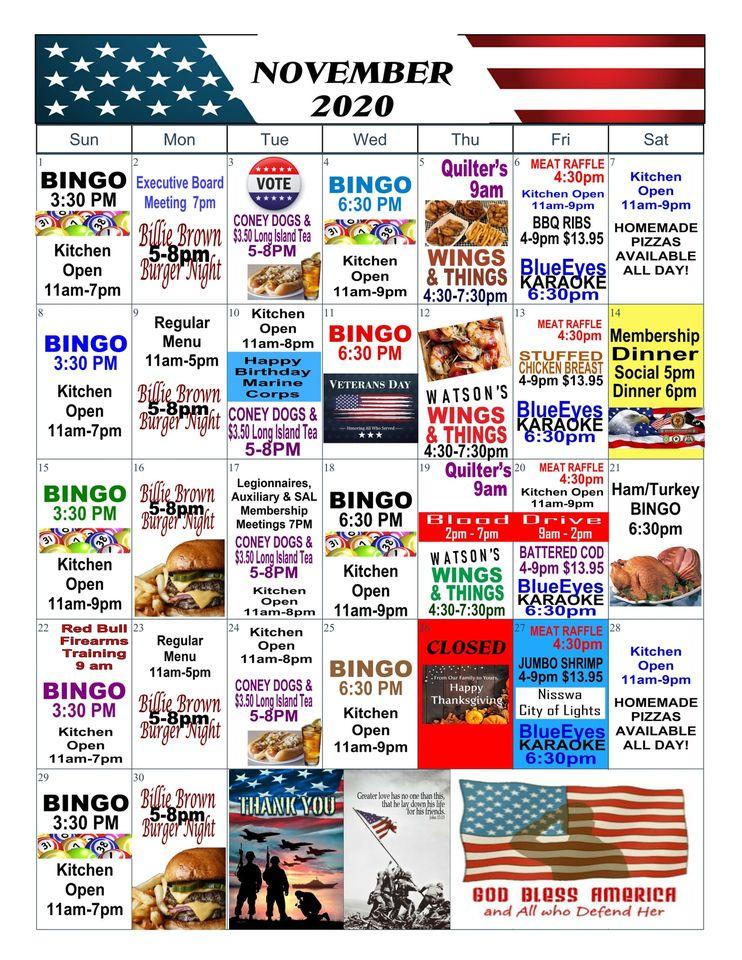 Menu At American Legion Pub Bar Nisswa   R981 Menu American Legion 2021 09 1 