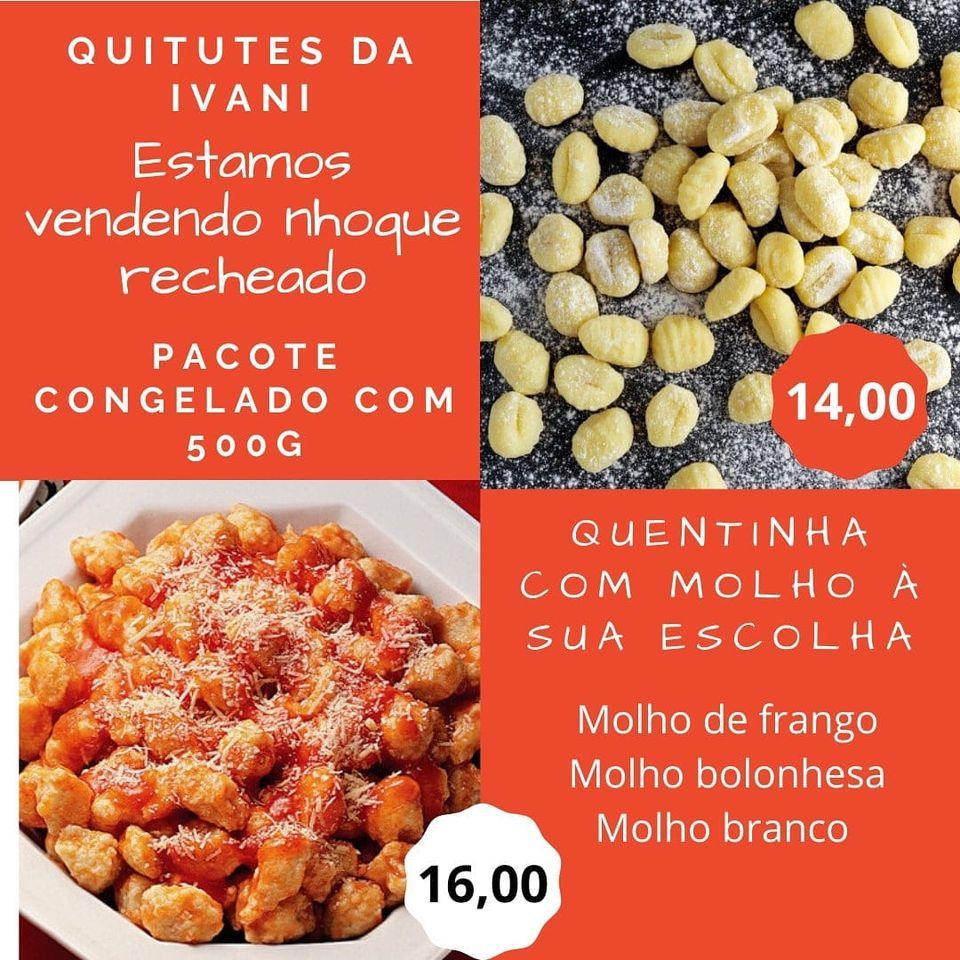 Quitutes da Ivani cardápio