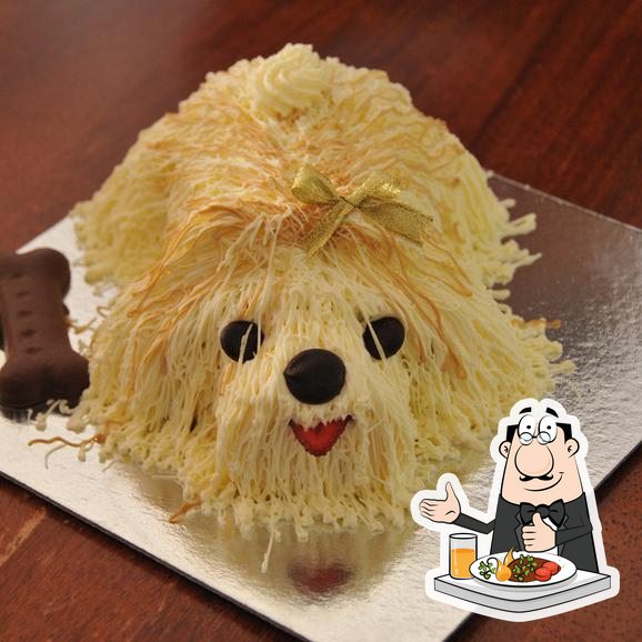 breadtop dog cake