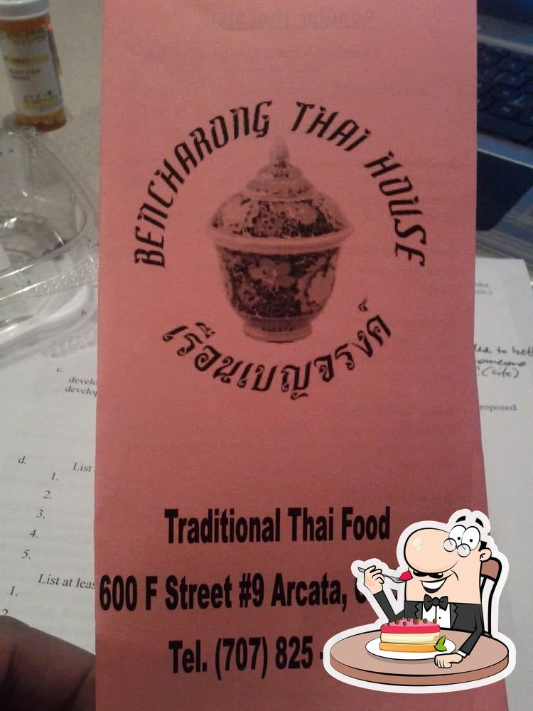 Bencharong Thai House in Arcata Restaurant menu and reviews