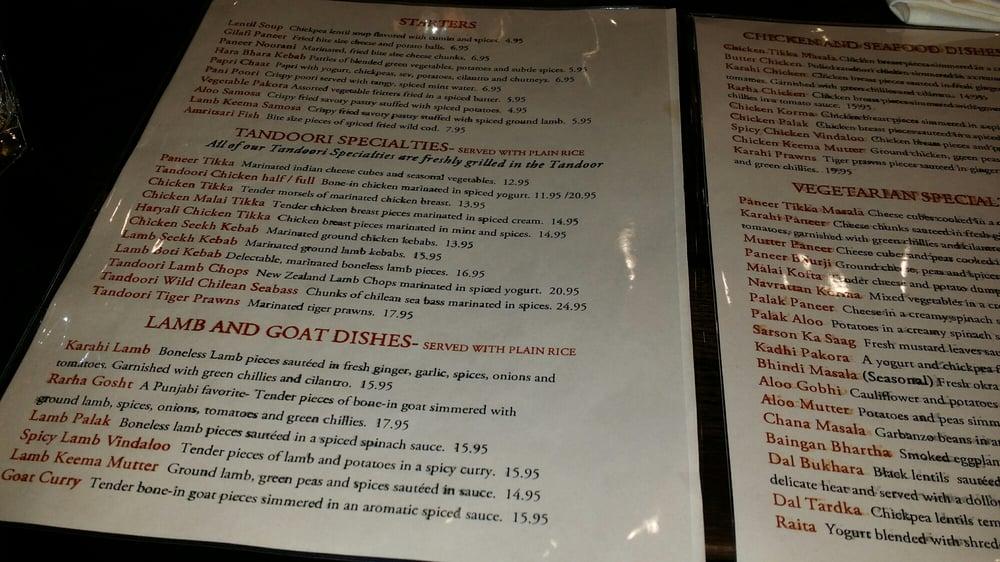 Menu at Dilliwala Indian Kitchen restaurant, Diamond Bar