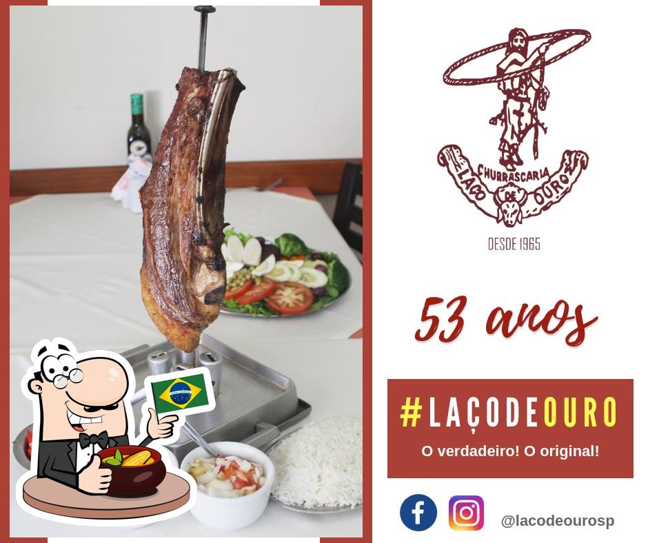 Laço de Ouro churrascaria, São Paulo, R. Pires da Mota - Menu do ...
