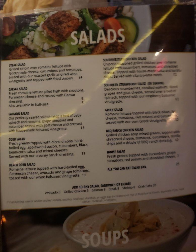 Menu at Just Sports Bar, Virginia Beach