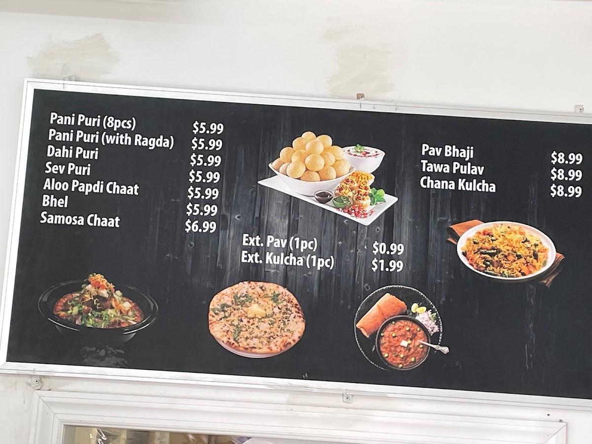 Menu at Nandoo's fast food, Jersey City