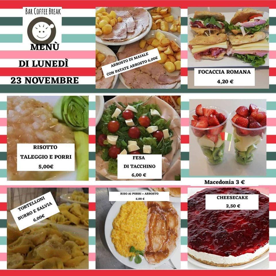 Menu di Bar Coffee Break 