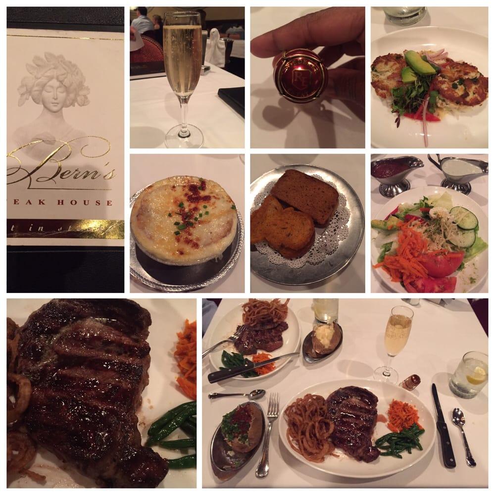 Menu at Bern's Steak House steakhouse, Tampa, 1208 S Howard Ave