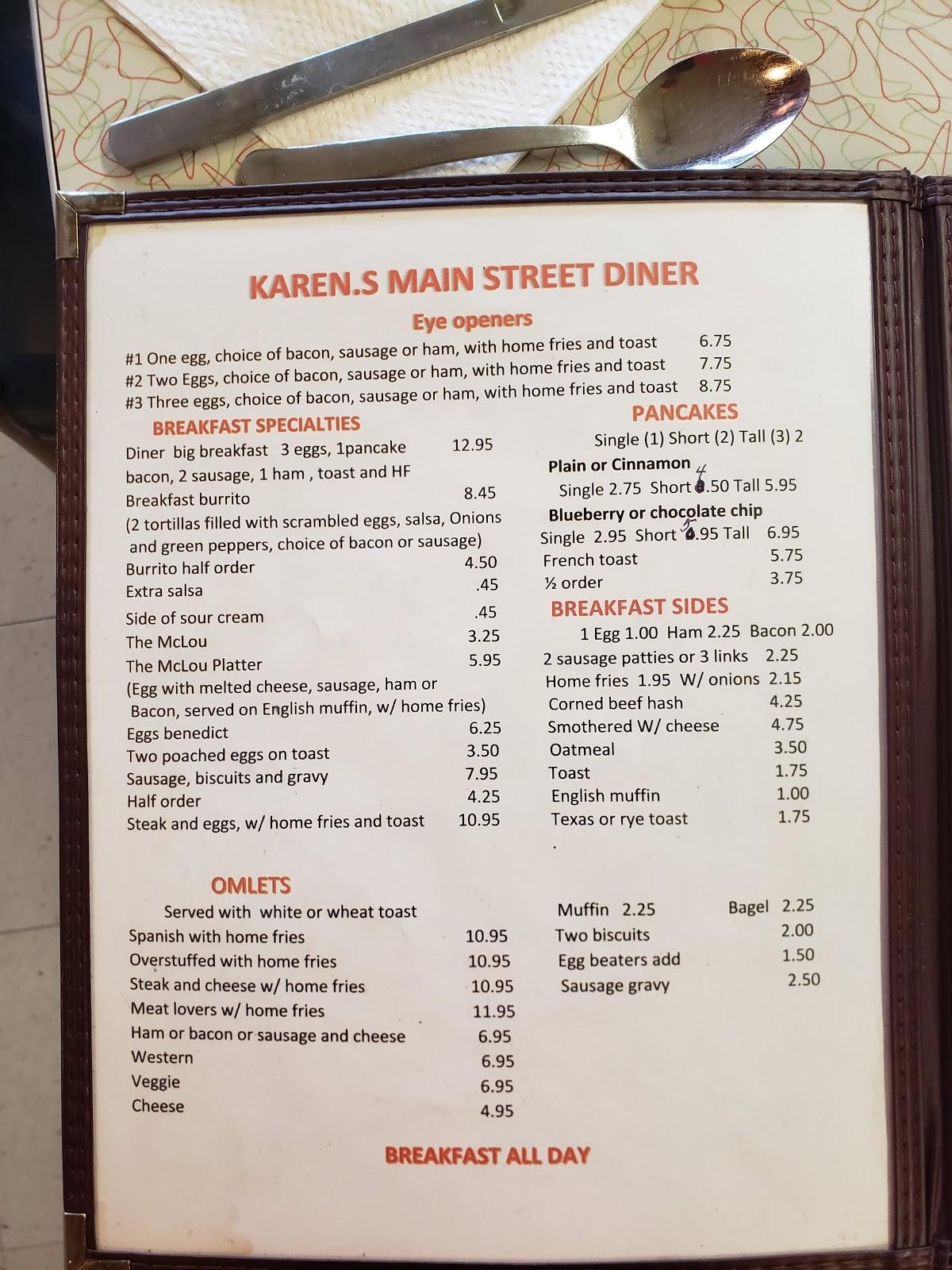 menu-at-karen-s-main-street-diner-restaurant-calais