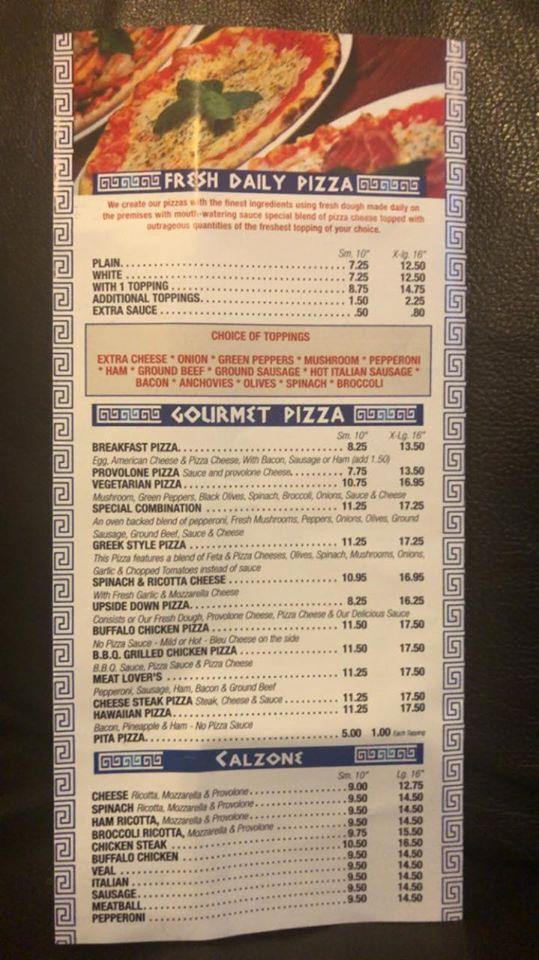 Menu at Best Quality Pizza pizzeria, Clifton Heights