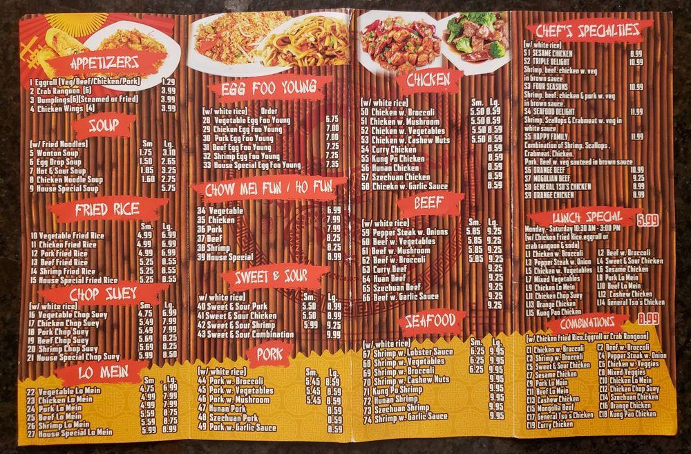 Menu at Taco King & Chinese Food restaurant, Sycamore
