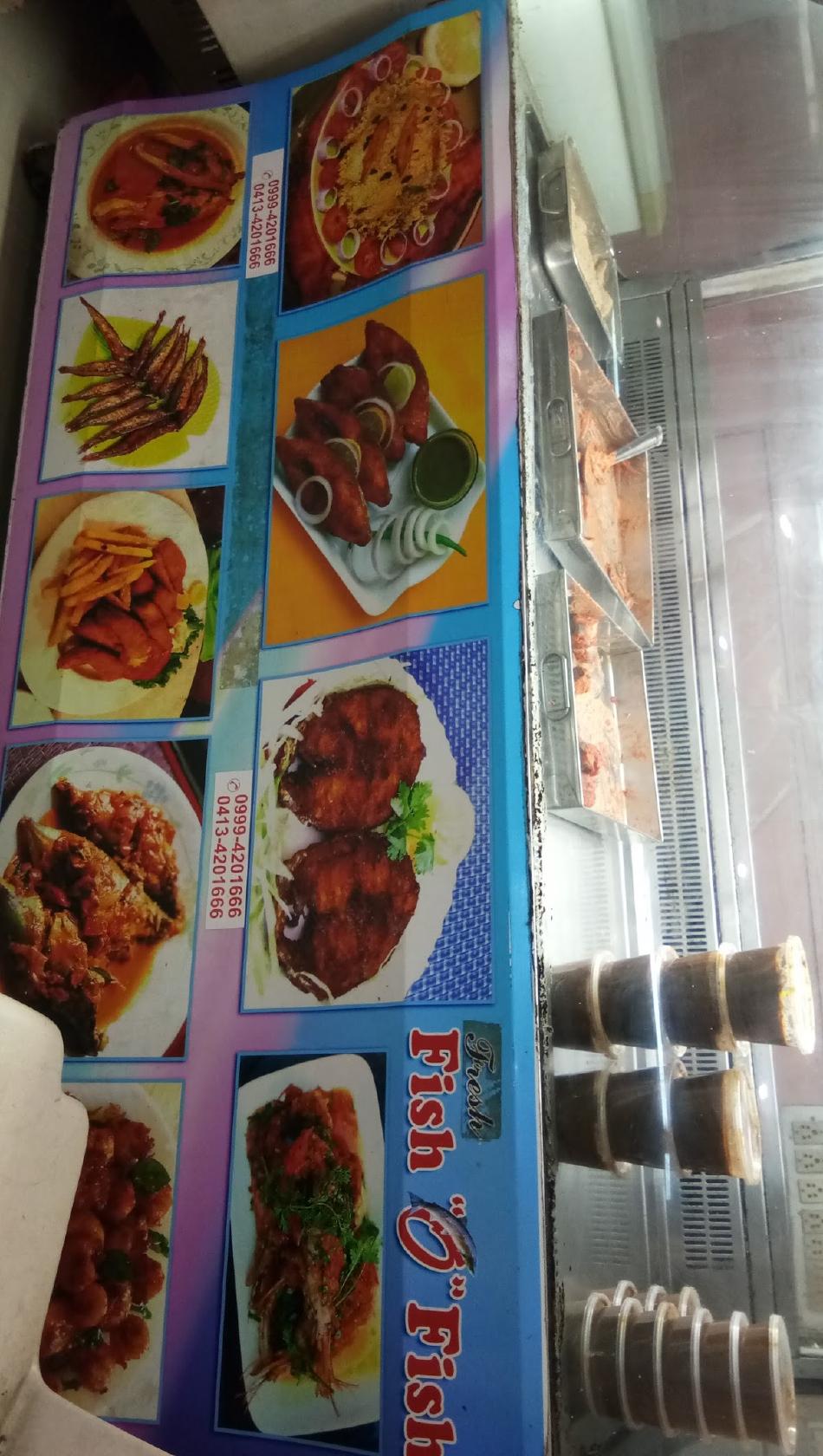 Puducherry Fish O Fish menu