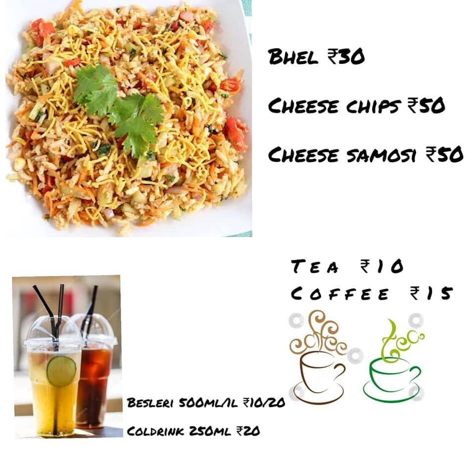 Sid cafe menu