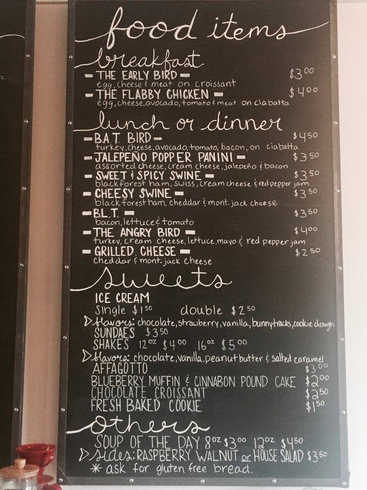 Menu at The Meeting House restaurant, Sedgwick