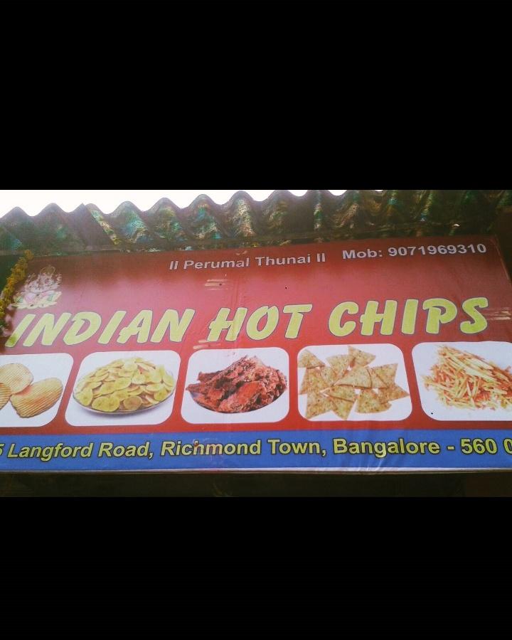 Menu at Indian Hot Chips, Bengaluru, 27