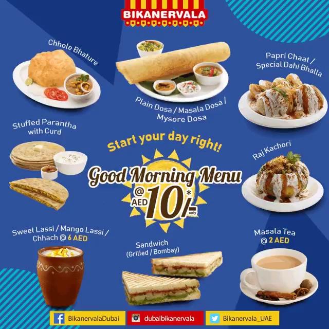 Menu at Bikanervala Al Barsha Indian Restaurant Dubai, Dubai, Mall of