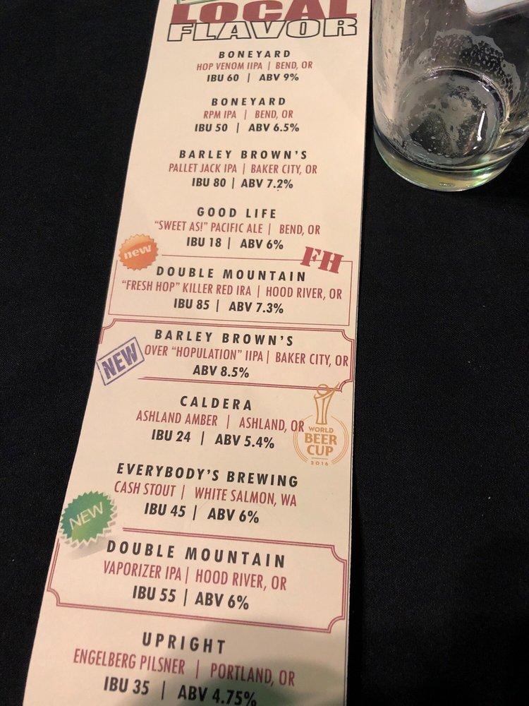 Menu at bridge city taproom pub & bar, Portland, 620 SE 122nd Ave