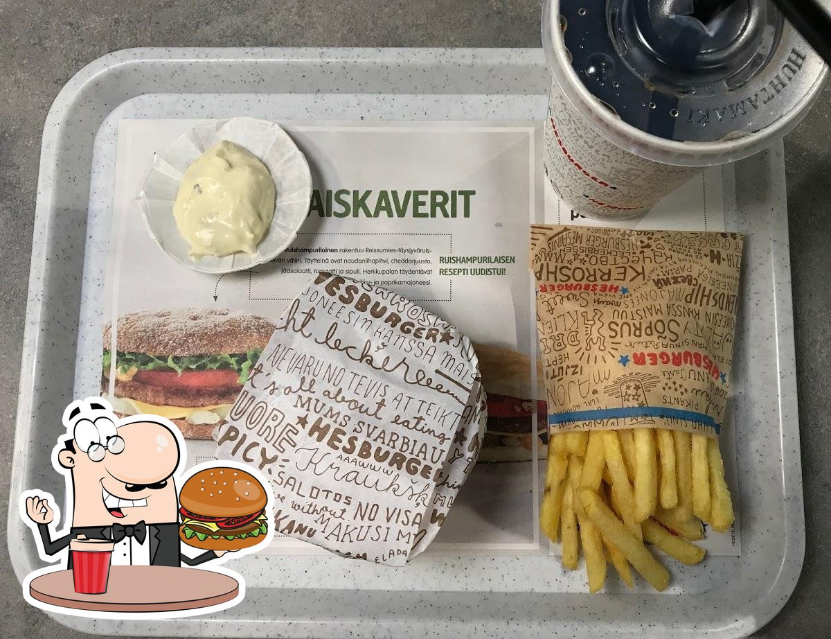 Hesburger Tampere Kaleva Prisma fast food, Tampere, Sammonkatu 75 -  Restaurant reviews