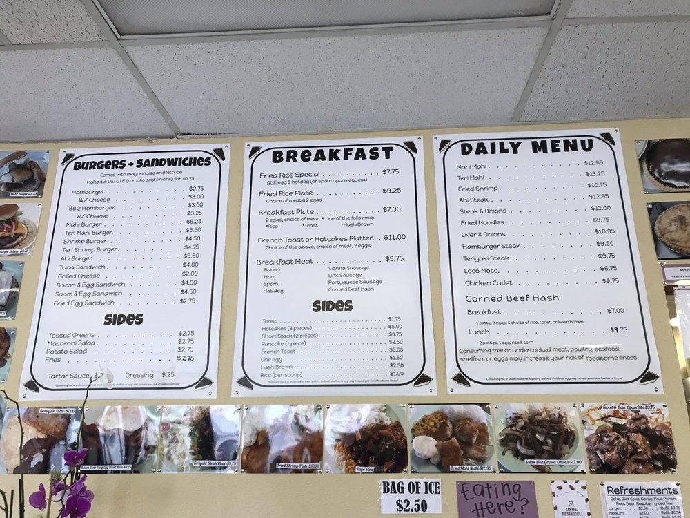 Menu At Tanya S Pies And Grill Restaurant Wahiawa   R99e Menu Tanyas Pies And Grill 2022 10 1 