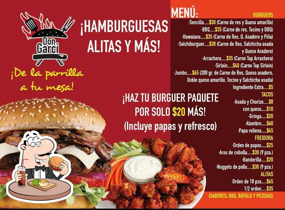 Restaurante Don Garci Hamburguesas, Alitas y Más, Celaya