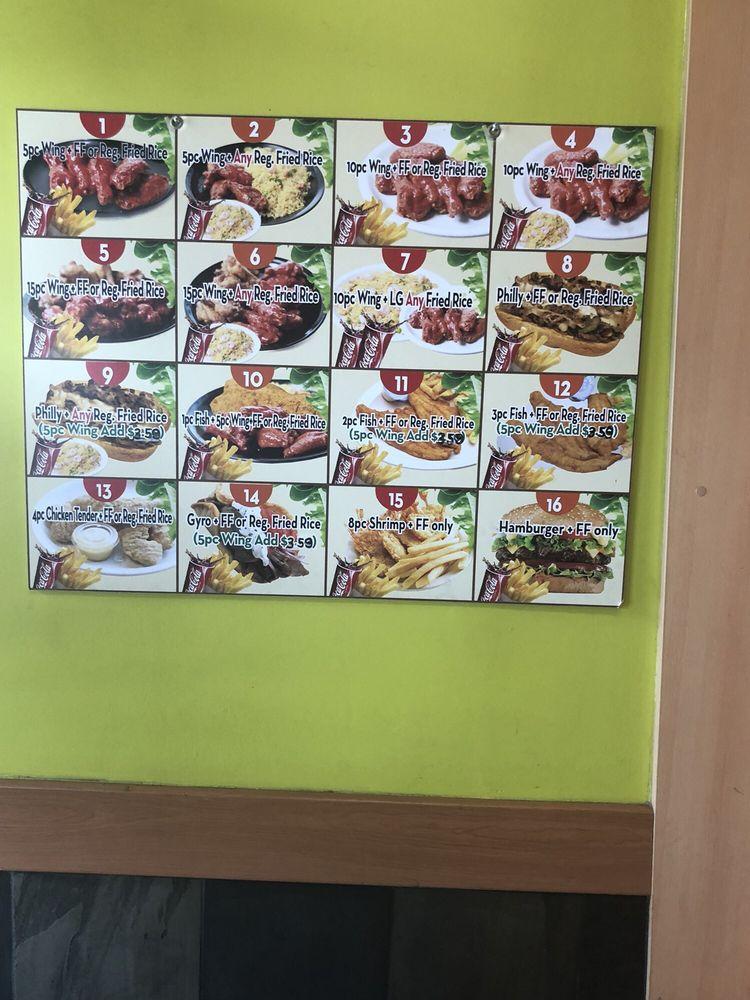 Menu at JT Buffalo Wings BBQ, Lilburn