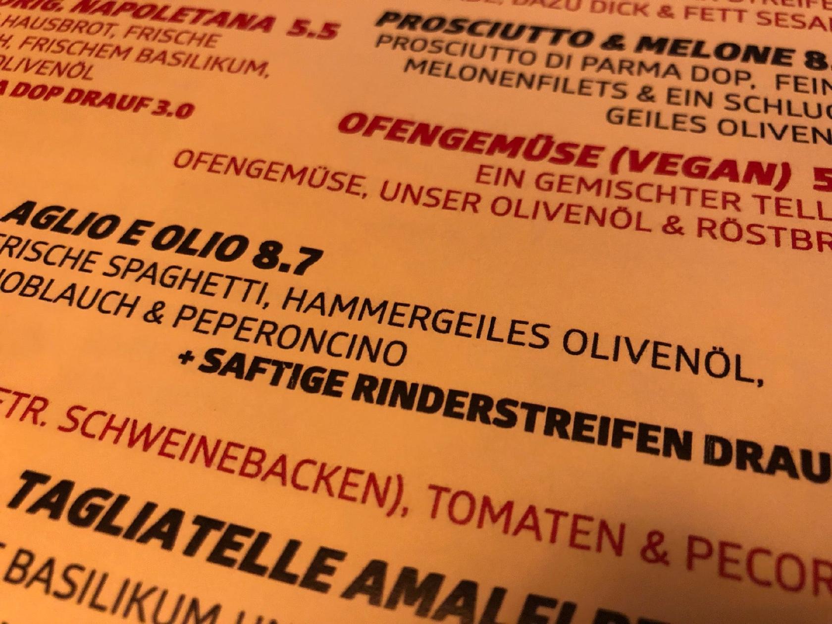 Menu au Antica Pizzeria Nennillo Bonn, Bonn