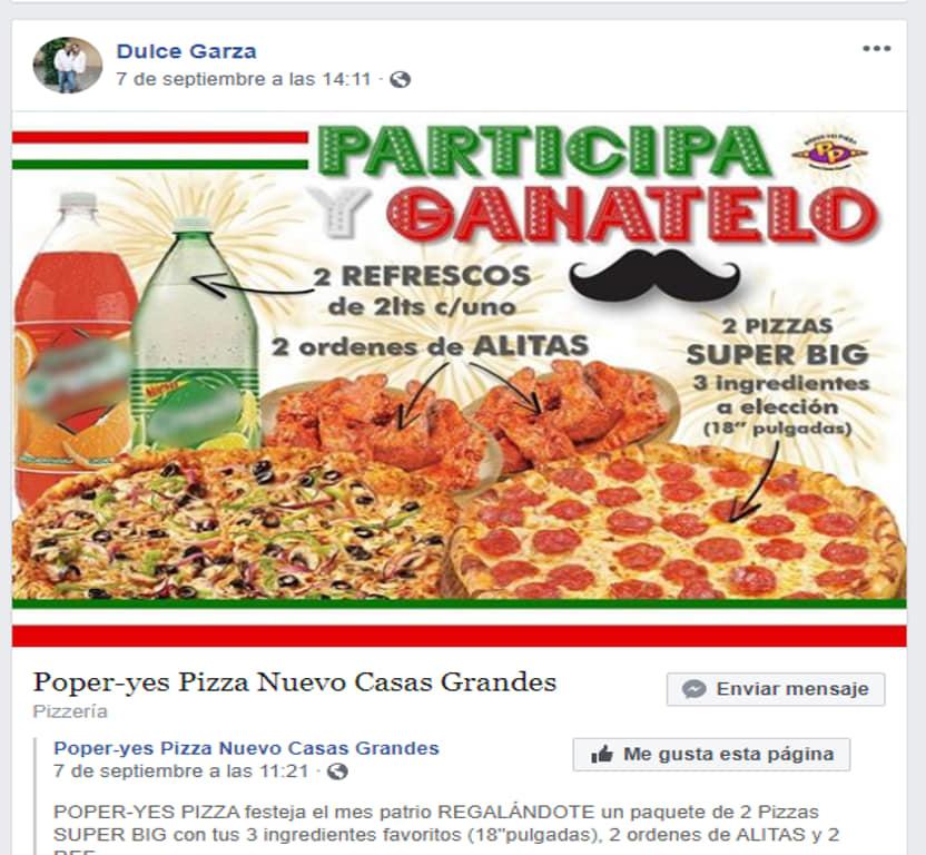 Restaurante Poper-yes Pizza, Nuevo Casas Grandes - Opiniones del restaurante