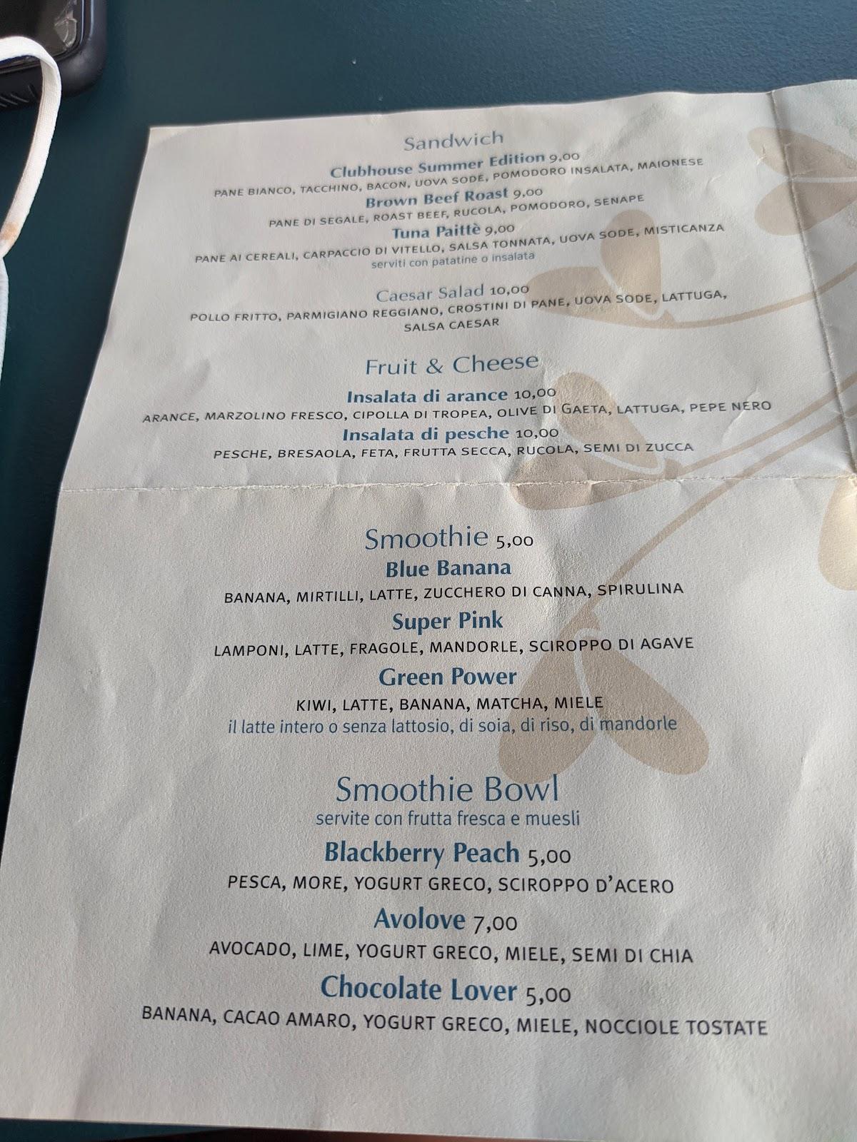 Menu di Paittè 
