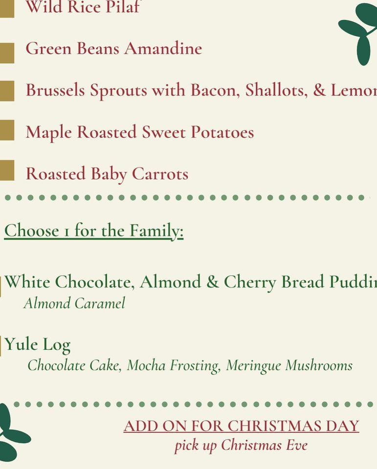 Menu at Warehouse Restaurant & Gallery, Colorado Springs