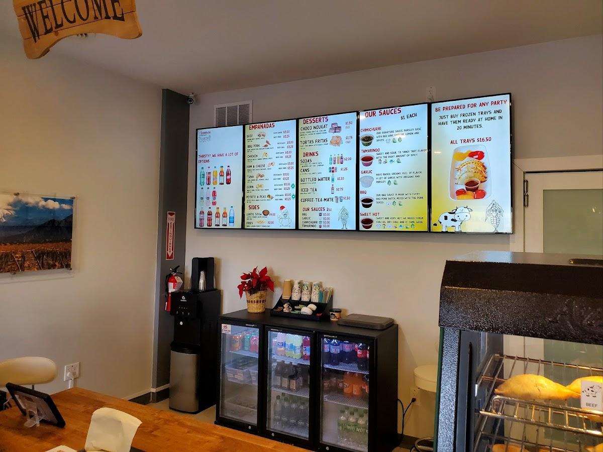 Menu At Empanada Company Restaurant Bridgeville