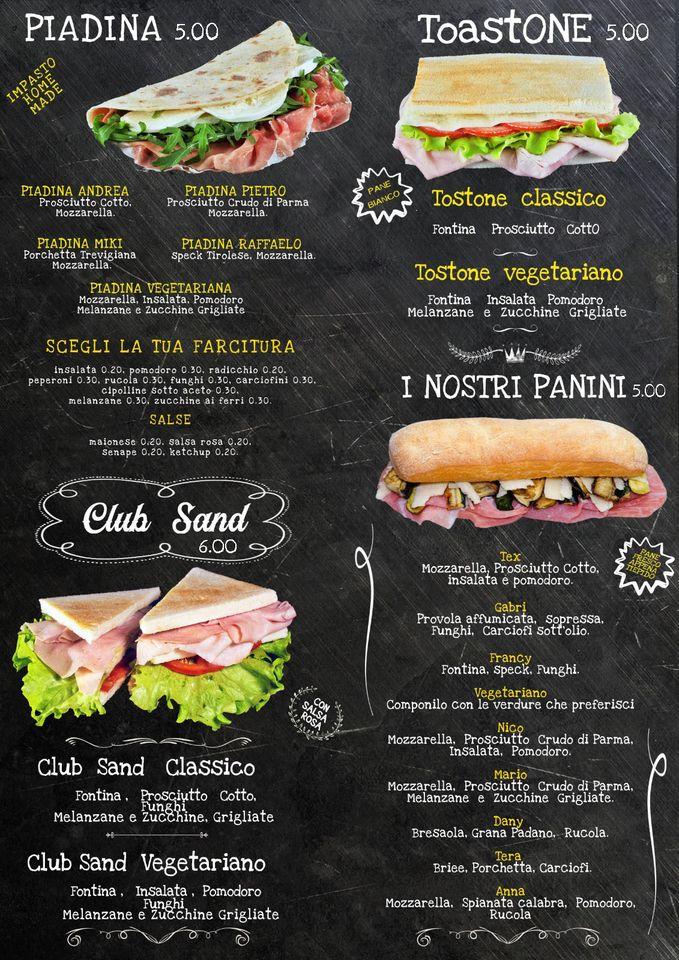 Menu di Caffe' Centrale 