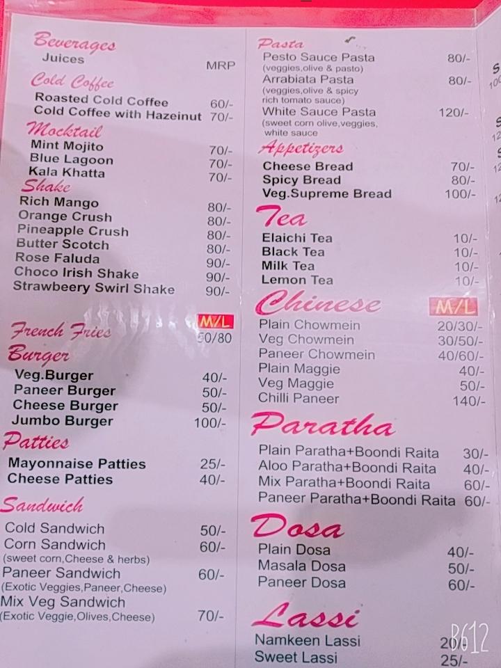 Menu at vanshiwale fast food &pizza hub, Vrindavan