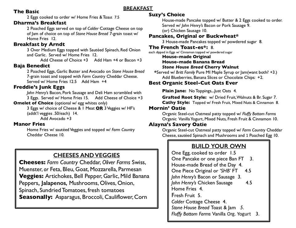 Menu At The Grafted Root Eatery Pub Bar Grand Blanc   R9ae Grafted Root Eatery Menu 