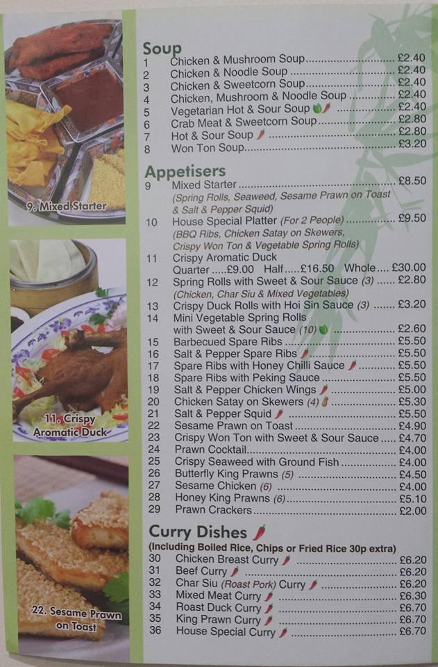 Menu At New Bamboo Garden Restaurant Alloa   R9ae Menu New Bamboo Garden 