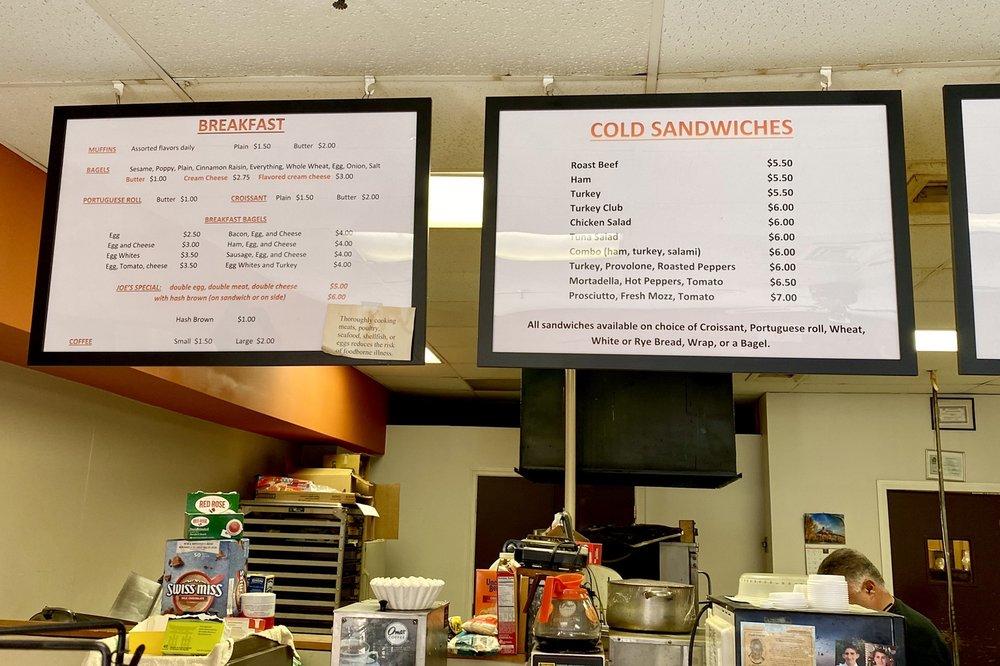 Menu at Bagel Exchange restaurant, Waterbury
