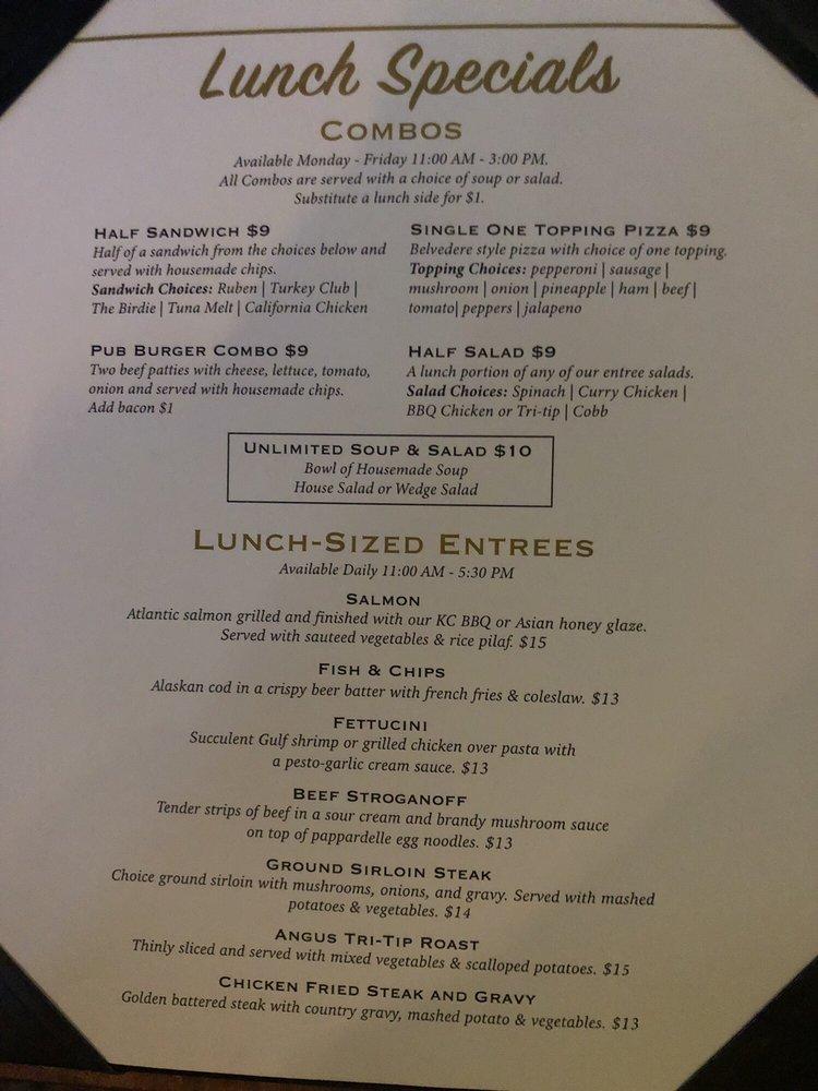 Menu at Ric's Restaurant and Sports Lounge, Camarillo