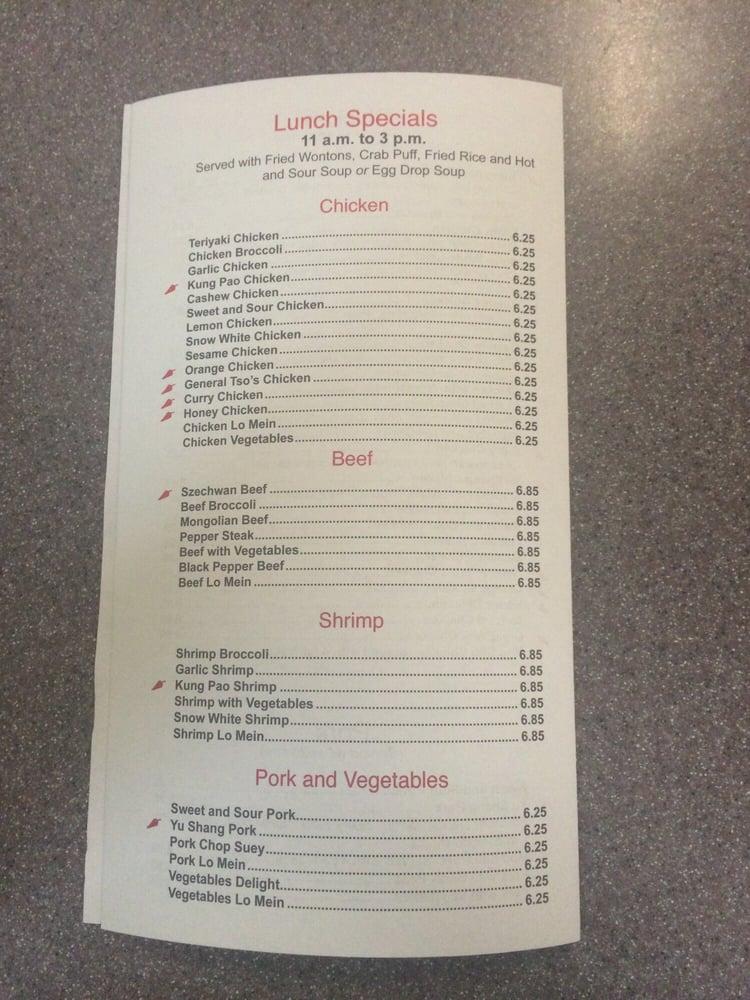 Menu at Great Wok restaurant, Phoenix, E Ray Rd #12