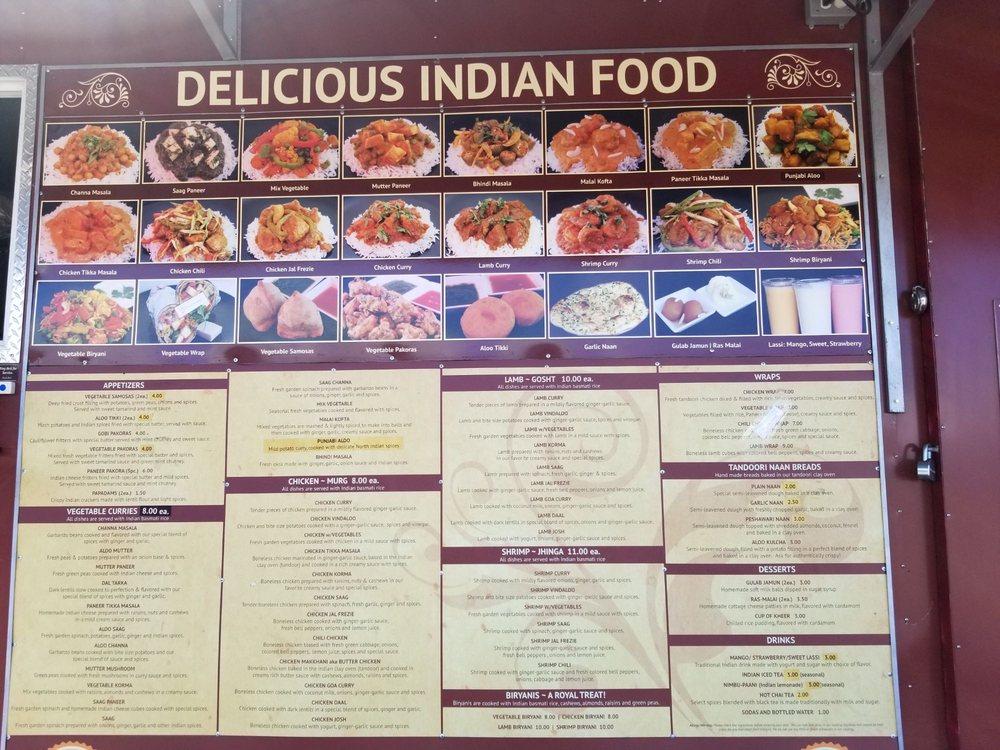 Menu at Cartlandia Food Carts fast food, Portland