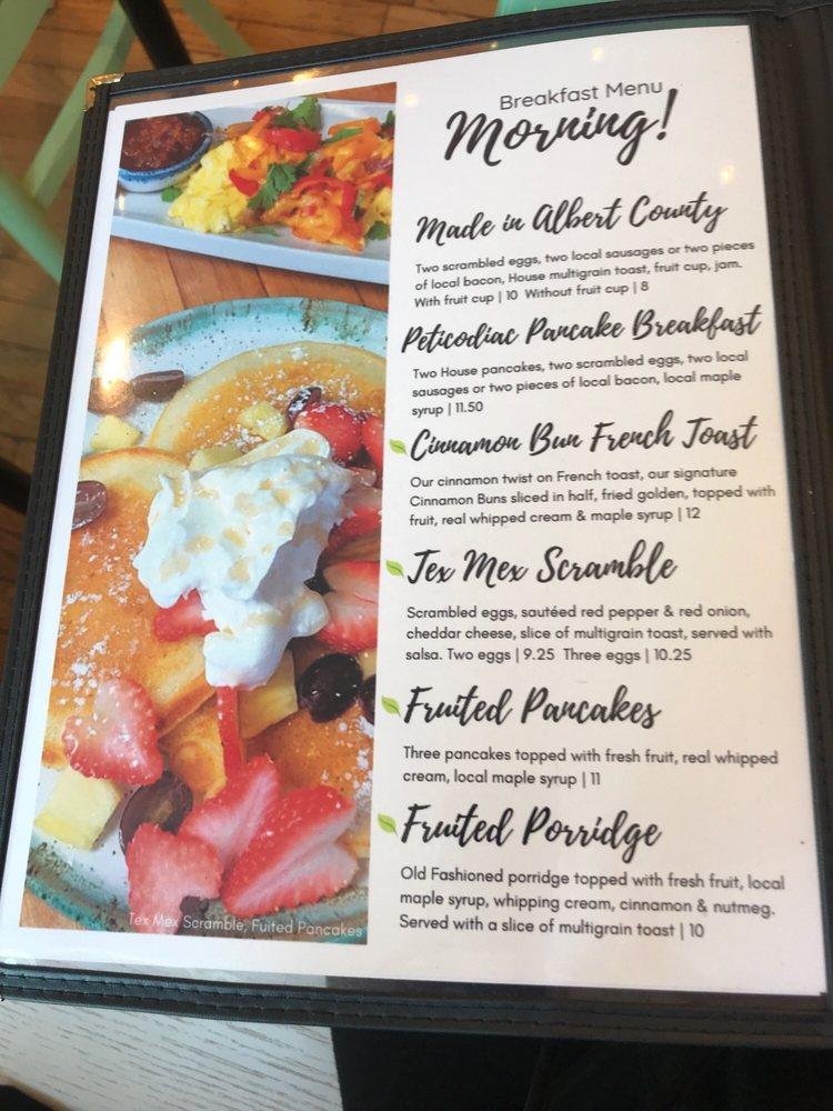 Menu at Cinnamon Soul Cafe, Hillsborough