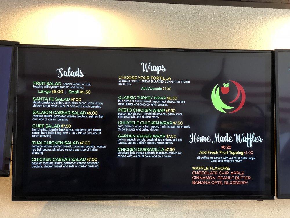 Menu at Pure Natural Juice pub & bar, Orcutt, Orcutt Rd Suite 106