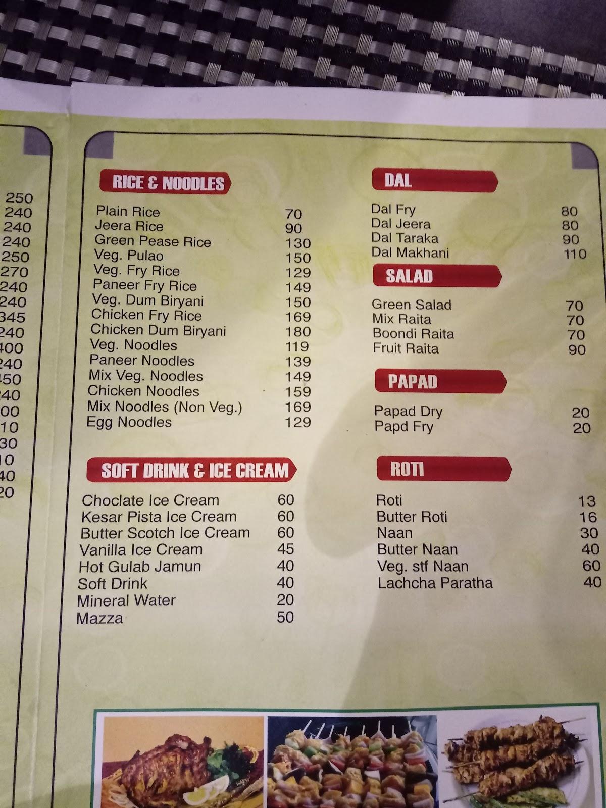 Menu at Dyanas Family Restaurant, Hajipur