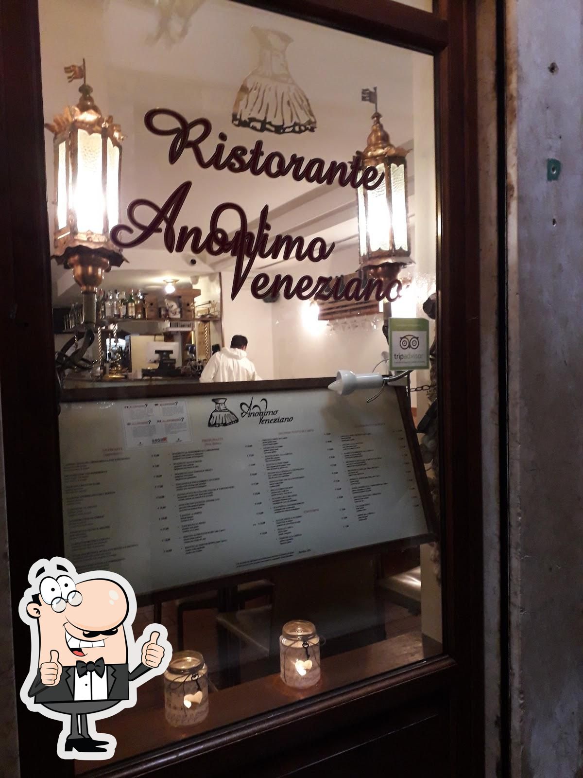 Restaurant Anonimo Veneziano Venedig Restaurantspeisekarten und